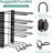 Metal Rectangle Countertop / Cabinet Pot Rack