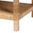 Bali & Pari Belarmina Bohemian Rattan And Rectangle Coffee Table