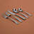 Soprano 20 Piece Flatware Set, Set of 4