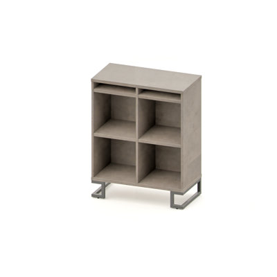 Deeann 101cm H x 80cm W Cube Bookcase