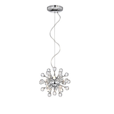 Lustre sphérique spoutnik à 6 lumières Dunnigan