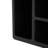 Bola Cole And Grey Wood 4 Shelf Geometric Wall Shelf