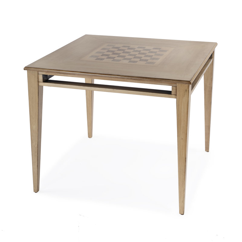 Braxtin Wade Logan® 36'' L Solid + Manufactured Wood Game Set, Antique Beige