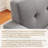 Square Arm Loveseat-24430645