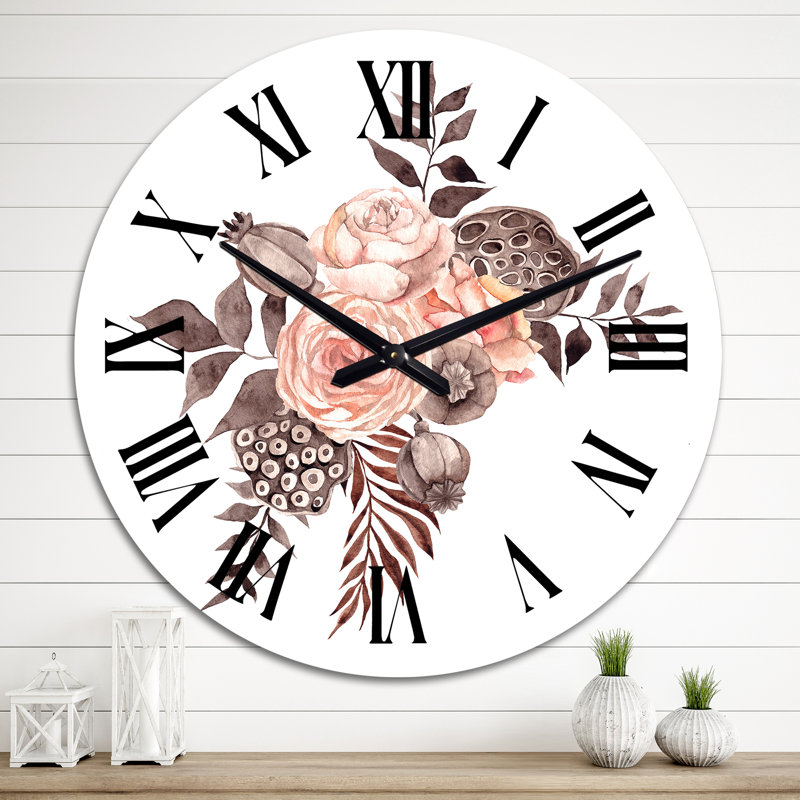 Horloge murale surdimensionnée, Grand
