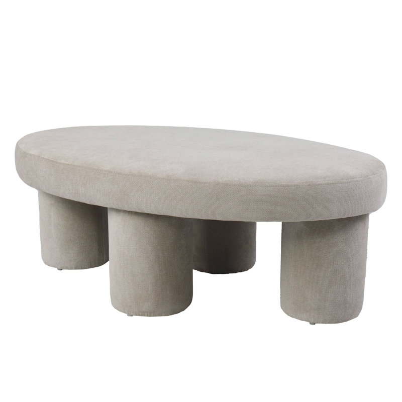 Table rembourrée en tissu Elegant