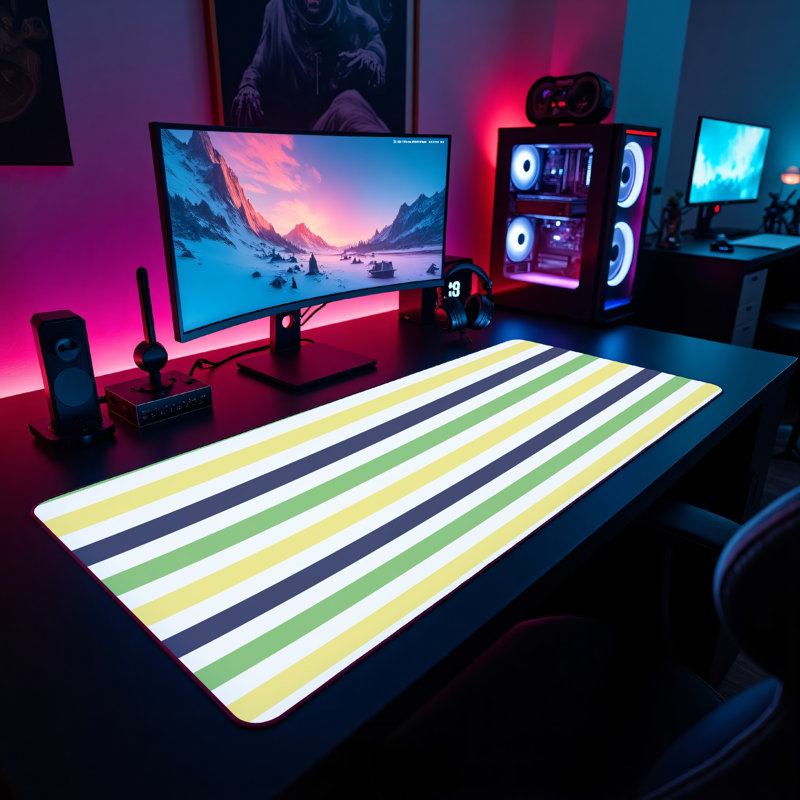Polyester Desk Pad, 23.6x13.8