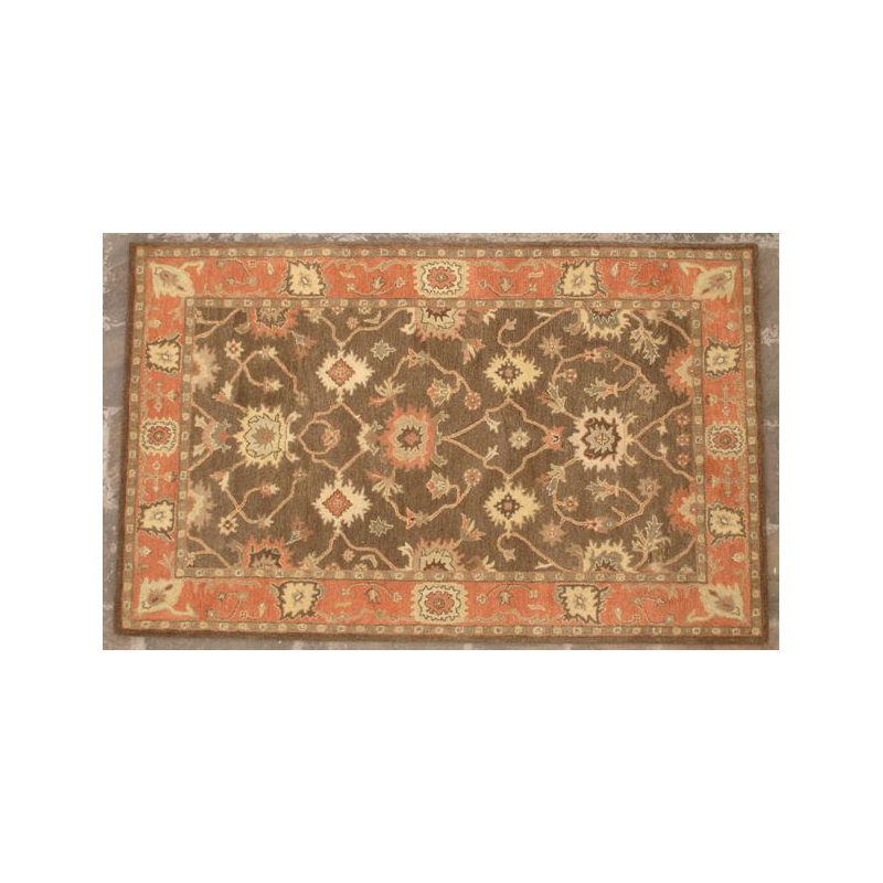 Mowbray Wool Oriental Indoor Rug, Rectangle 5' x 8'