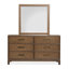 Commode à 2 tiroirs avec commode à double tiroir avec miroir de paysage et commode à tiroirs Ivanhoe-2087118656-2095229029