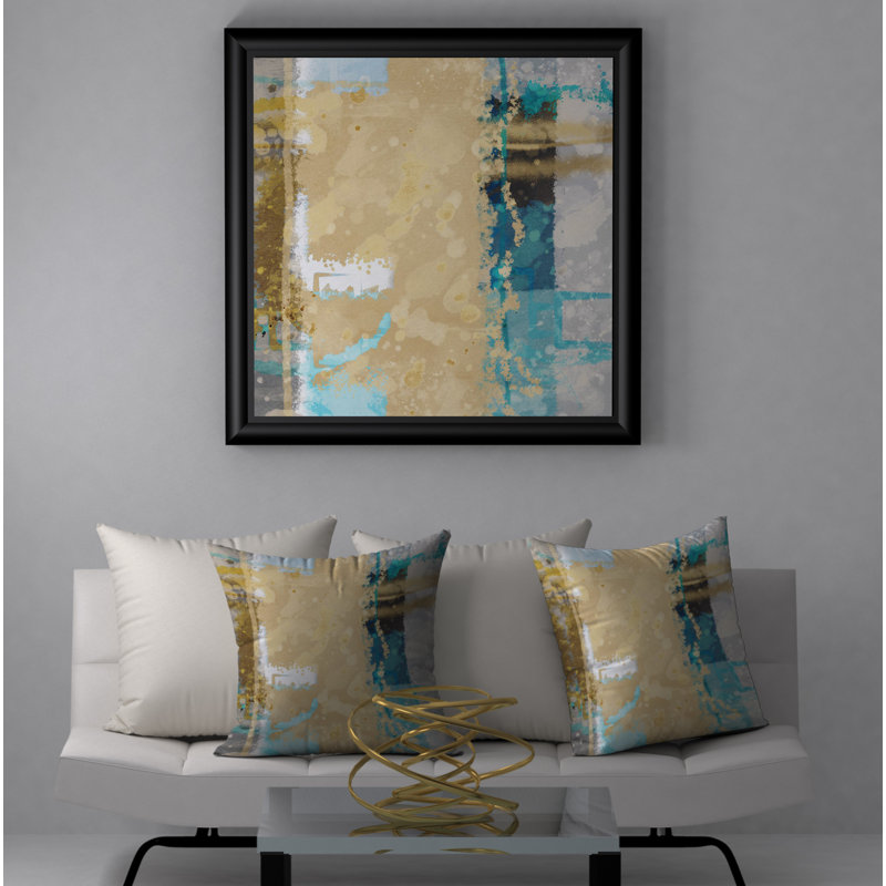 Housse de coussin décoratif carrée indémodable, 24 po x 24 po