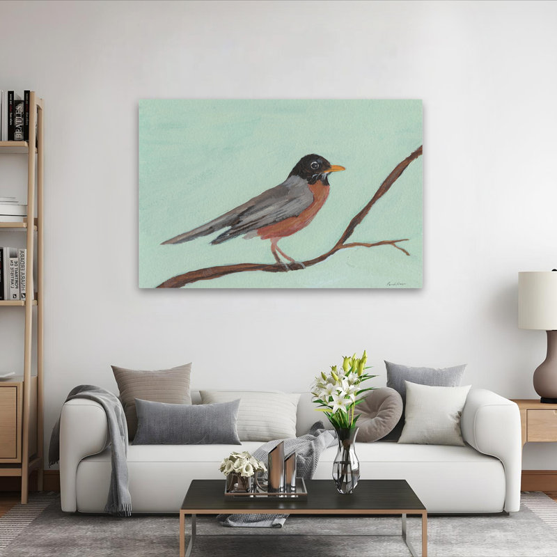 Robin contemporain, H 60 po x l 40 po