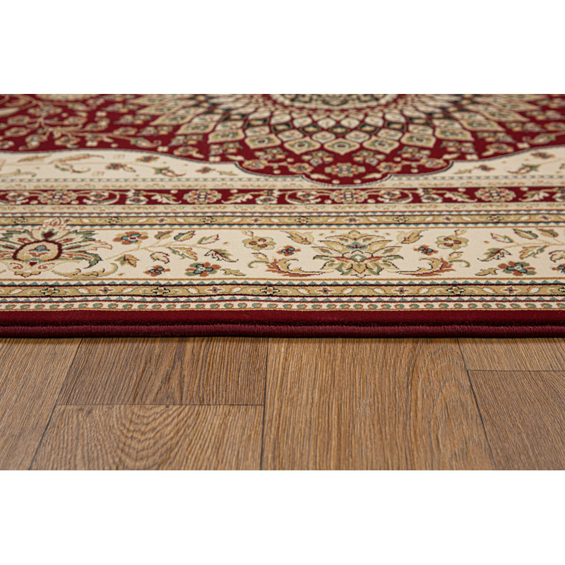 Tapis transitionnel multicolore de la collection Izmir, Rectangle 7 pi 10 po x 10 pi