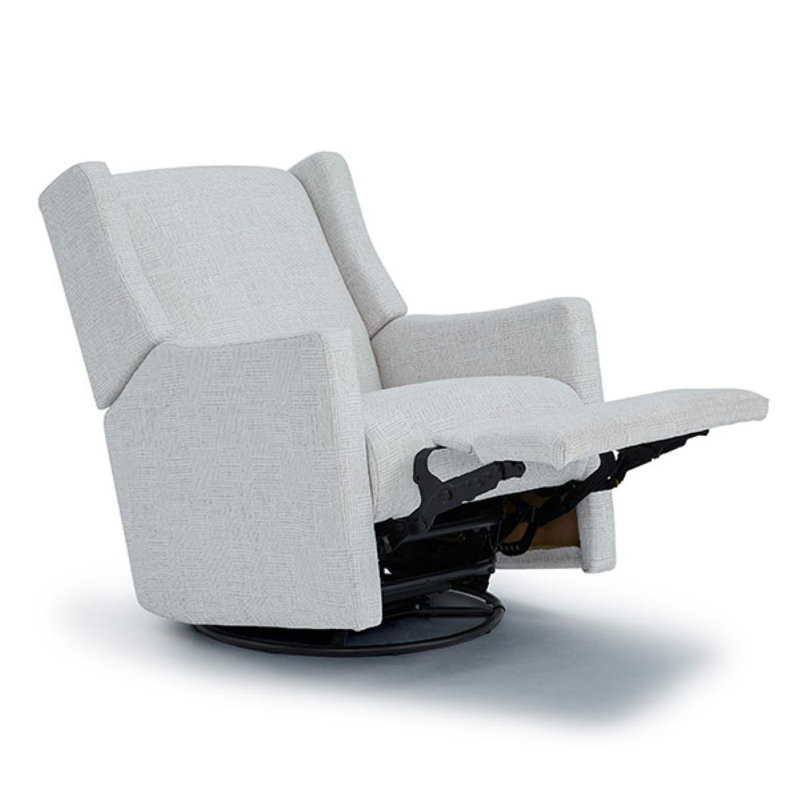 Fauteuil inclinable électrique Andrina, Tissu performance gris colombe