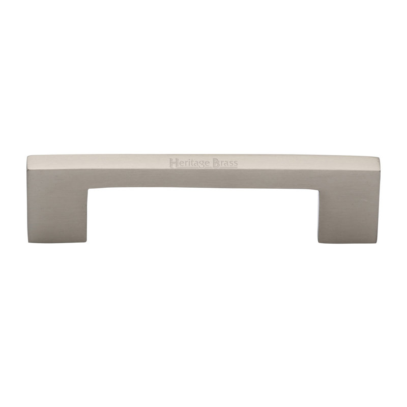 Heritage Brass Heritage Cabinet Pull Metro Design, Satin Nickel, 18cm L x 1cm W