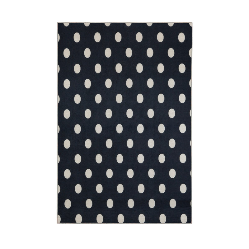 Soft Hall Carpet 2.6 x 4.9 Feet | 100% Polyester, 0.04 in Pile Height | Antibacterial, Non-Slip Underside | Woven with 3D Digital Printing | Machine Washable | Durable & Stylish for Entryways & Living Rooms