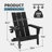 Outdoor Folding Adirondack Chair -123349690