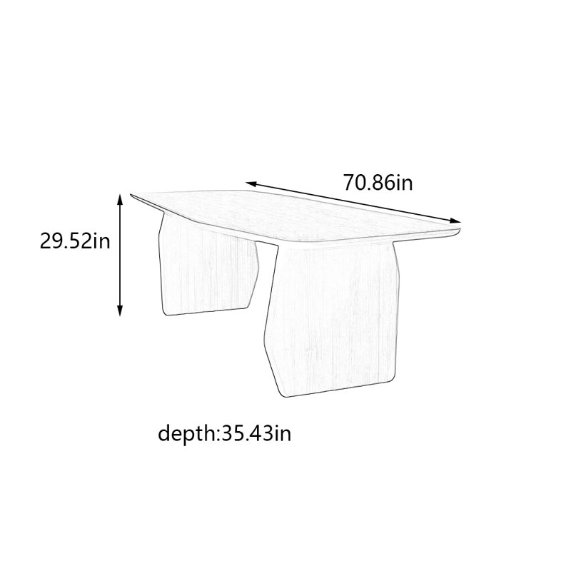 Eliath, 29.52"H x 70.86"L x 35.43"W, Brown
