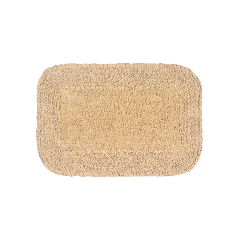 Maytham Bath Rug, Linen, Rectangle - 17" W x 24" L