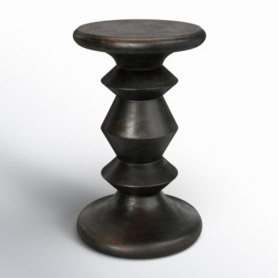 Trashawn Solid Wood End Table
