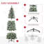Arbre de Noël artificiel pré-éclairé enneigé-1047339138