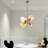 Durian 4 - Light Sputnik Modern Linear Chandelier
