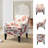 Aguilar Transitional Upholstered Armchair with Nail Head Trim-1444448023