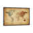 Toile encadrée de bois rustique foncé