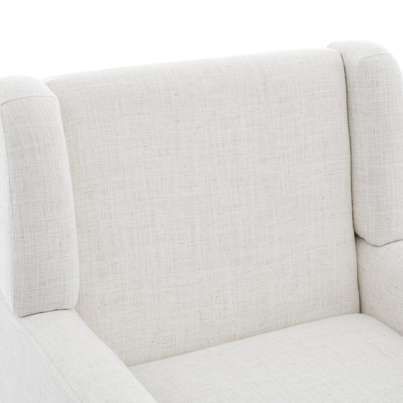 Fauteuil Jaqueze, Mélange de polyester beige