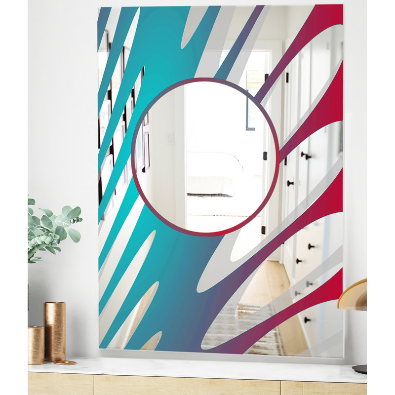 Miroir mural Swirls, H 24 po x l 32 po