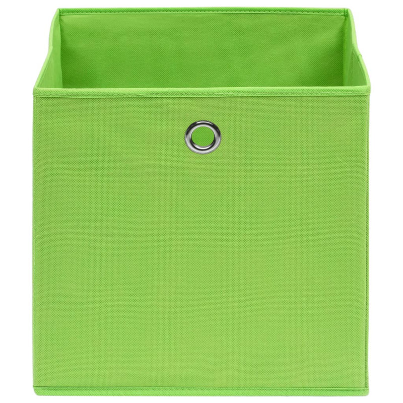 Rebrilliant Fabric Decorative Bin, Green