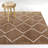 Marteka Tan Transitional Trellis Area Rug-1585584178