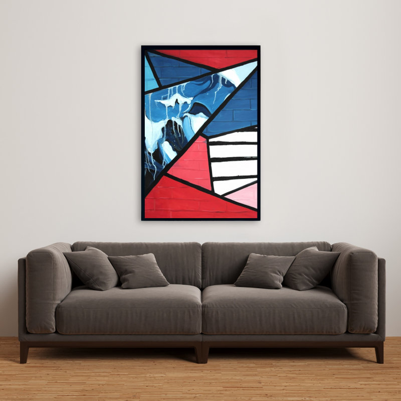 Diagonal Unity Print On Canvas