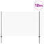 vidaXL Fence with Post Segment Outdoor Barrier Garden Terrace Divider Boundary-114619078-114619077