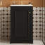 Meuble-lavabo simple autoportant de 20 po avec lavabo