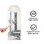 Aluminium Framed Arched Freestanding Full Length Mirror Wall Mirror-490822203-490822181