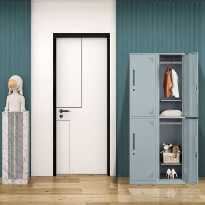 Metal 2 - Tier 15'' Gym & Locker Room Locker with Key
