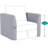 Modern DIY Sofa Armrest Module for Modular Sectional Sofa - Pair of Armrests for Sectional Couch-476975522