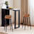 Sunset Colour Cheetah Spots - Animal Print Bar Stools Set Of 2