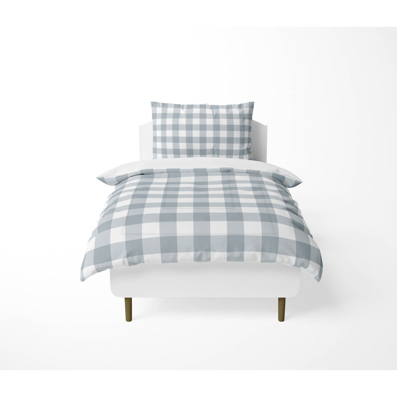 Proper Gingham Decorative Lightweight Comforter Set