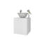 Meuble-lavabo blanc Pirtleville-852791772