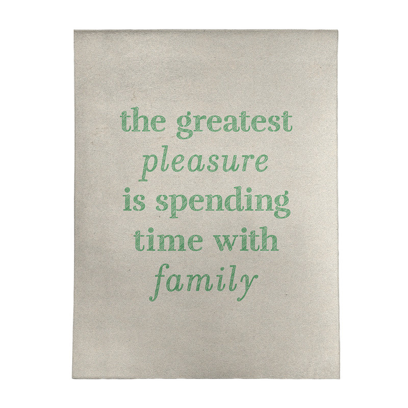 Tapis en poly-chenille en polyester "love", Rectangle 5 pi x 7 pi