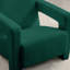 Fauteuil d'appoint rembourré en laine d'agneau moderne-1693209653