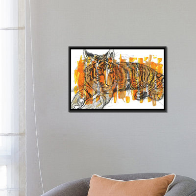 Impression sur toile tigre