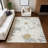 Machine Washable Indoor/Outdoor Oliveras ACN2263 Floral Rug-2037057322