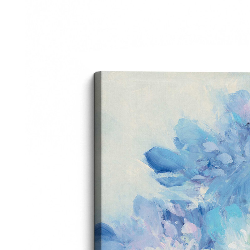 «Snowfall in Bloom», reproduction sur toile dans un cadre poli, Toile tendue, H 12 po x l 12 po x P 1,25 po