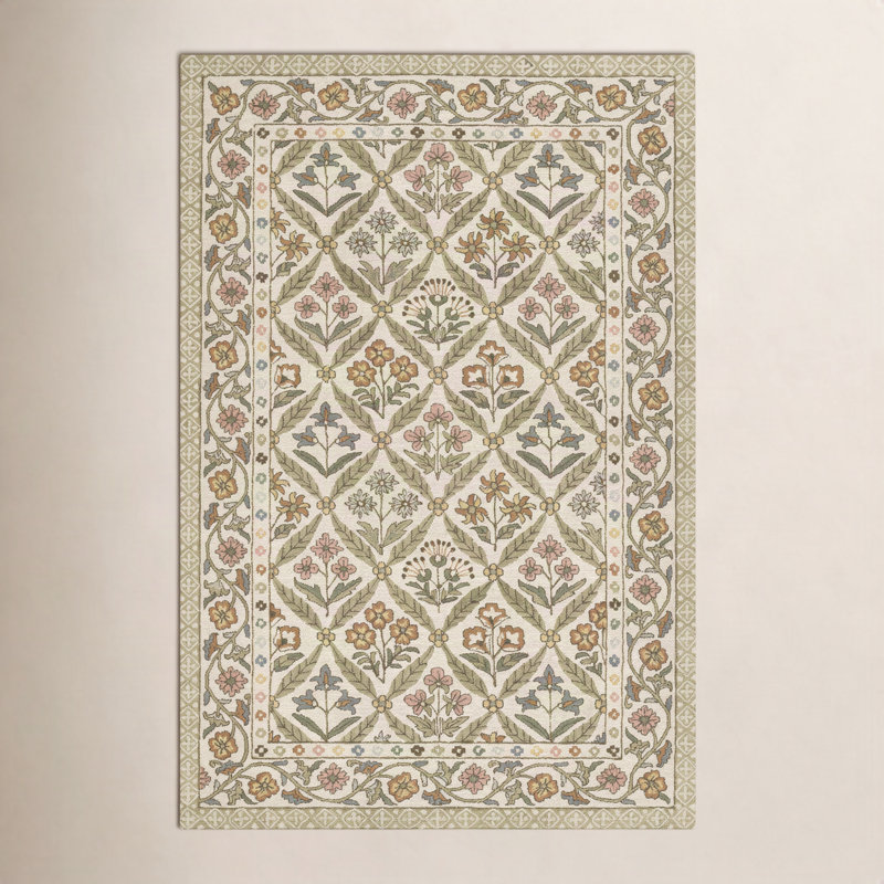 Cotswold Wool Oriental Area Rug, Rectangle 3'6" x 5'6"