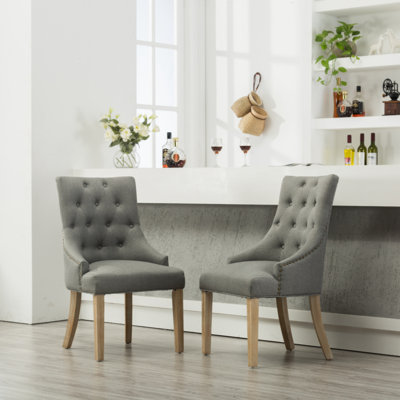 Noney 20'' H Tufted Upholstered Side Chair