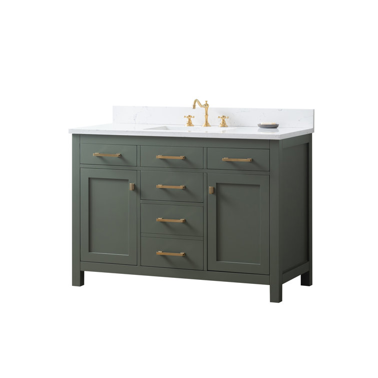 Kent 48 in. Navy Blue Single Vanity Base Kent 48 in. Navy Blue Single Vanity Base