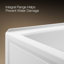 Archer® 66" X 32" Alcove Bath with Bask® Heated Surface, Integral Apron, Integral Flange, and Right-Hand Drain-1769425170-1828374211