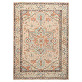 Distressed Homage Hand Knotted Wool Area Rug